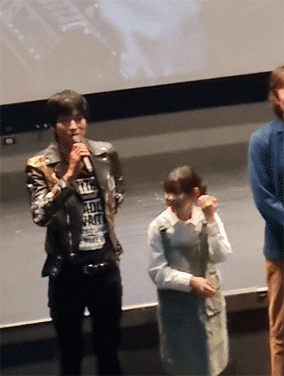 영화 [천박사 퇴마 연구소: 설경의 비밀] 무대인사! 직찍! 건대 롯시로 다녀왔다! 강동원, 허준호, 이솜, 이동휘, 김종수, 박소이 배우~ 강동원 움짤, 강동원 영상