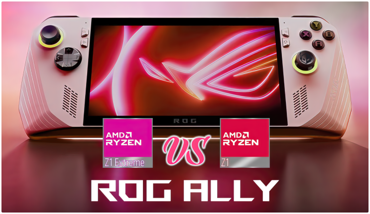  ASUS ROG Ally 게이밍 벤치마크, AMD 라이젠 Z1 익스트림과 표준 Z1 성능 비교