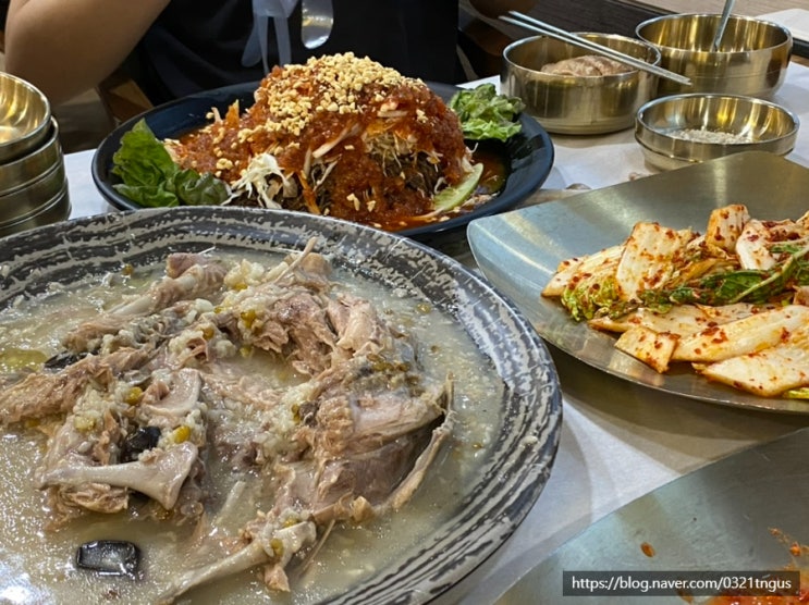  [용인민속촌맛집] 복날에 먹는 보양식, 닭백숙 전문점- '장수촌'