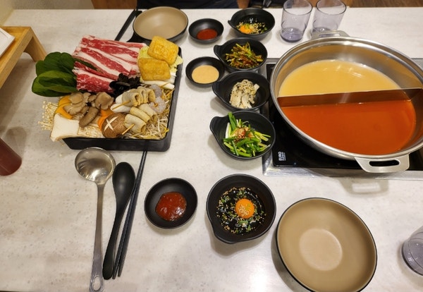  광주 회식하기 좋은 동천동 유유샤브