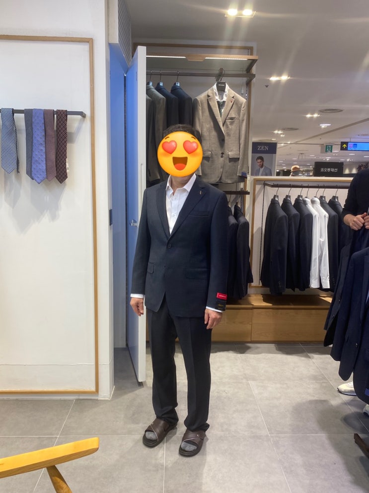  W. 12) 혼주 예복, 기성 양복추천 코오롱패션 “brentwood” 대구백화점 프라자점