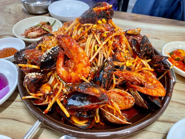  순천 터미널 맛집 현지인 맛집 해물등뼈찜 강추 "산정골"