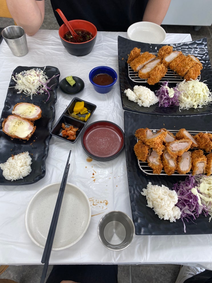<군산 서소문소바 웨이팅> 등심, 안심, 치즈 돈까스 종류별 주문! 나운동 점심 뭐먹지