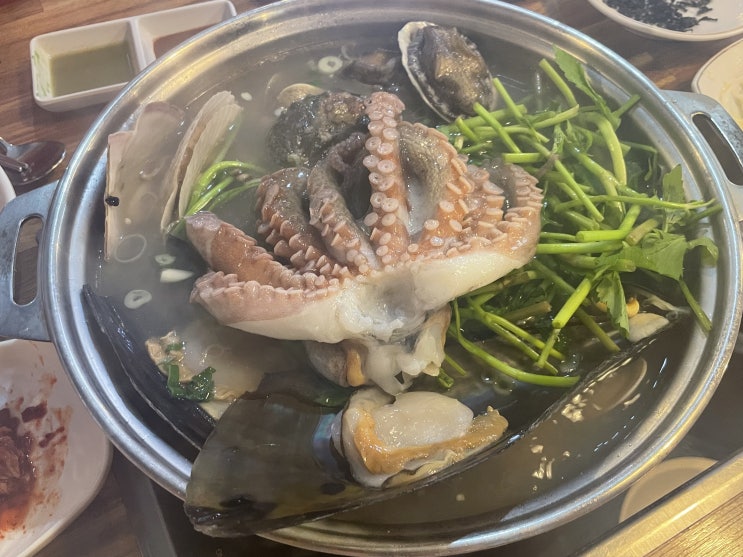  둔촌동 가족모임 단체외식 하기 좋은 강동해물찜해천탕