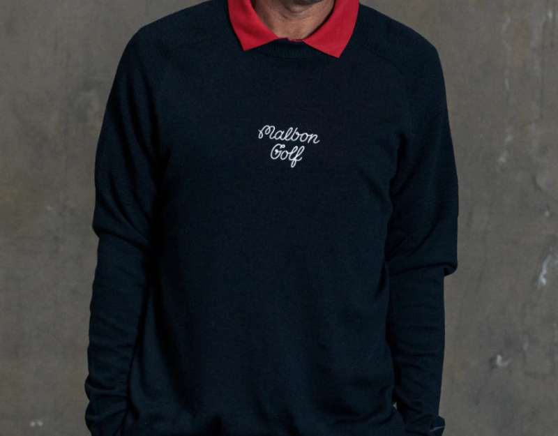 MALBON X NIKE TIGER WOODS SWEATER KNIT CREW : 네이버 블로그