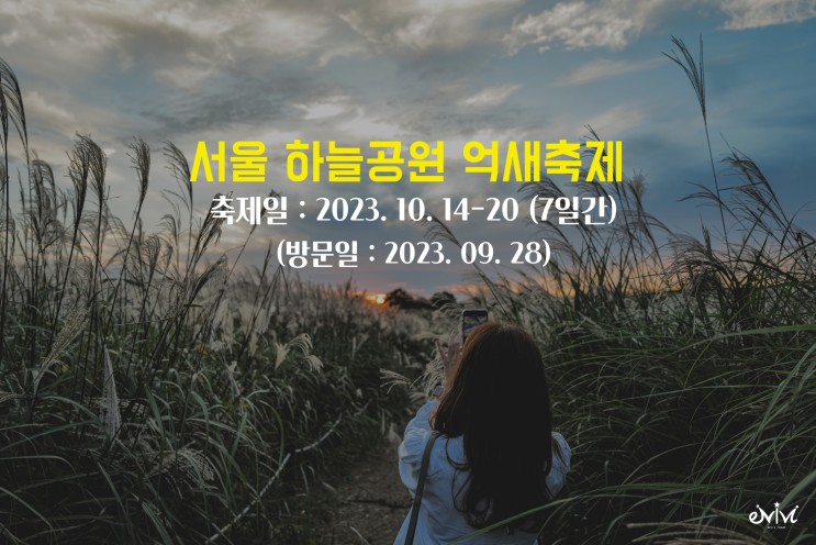 2023 하늘공원 서울억새축제 정보, 야경, 방문 시간대 팁