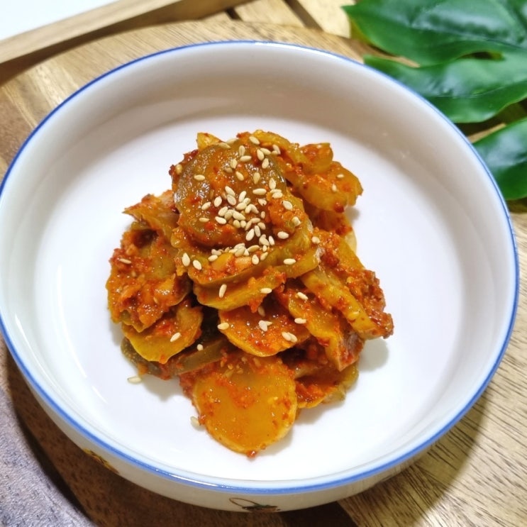  오이지 양념 레시피 오이장아찌무침만드는법 절임 짠지 밥반찬