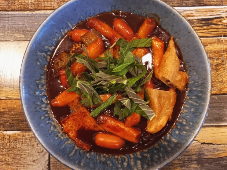  규현팬모임 이대 떡볶이 이대 분식 카우떡볶이
