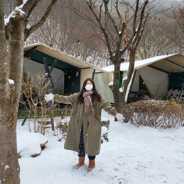 대전 근교 바베큐 무한리필 글램핑 '계룡산글램핑 동월숲' 솔직 후기