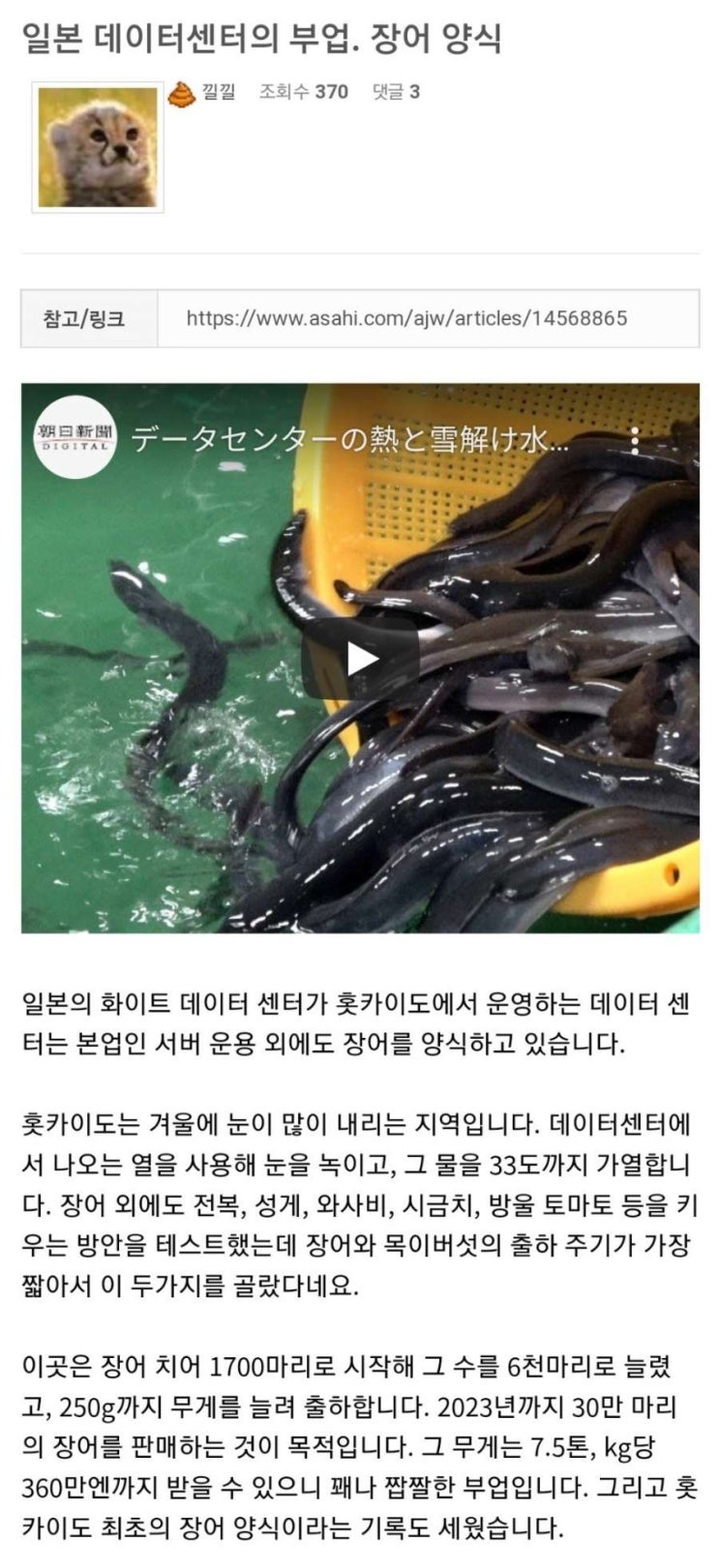  일본 데이터센터 부업