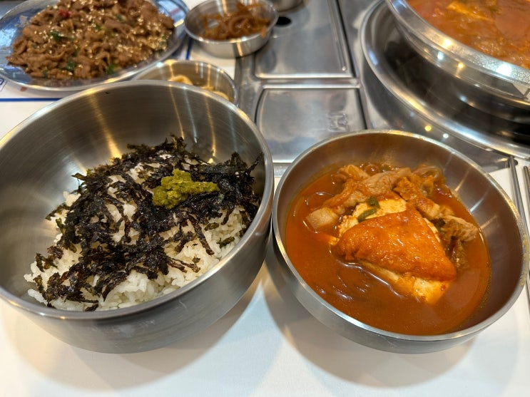  인계동 김치찌개 맛집 "청년찌개 수원인계점" 인계동한식