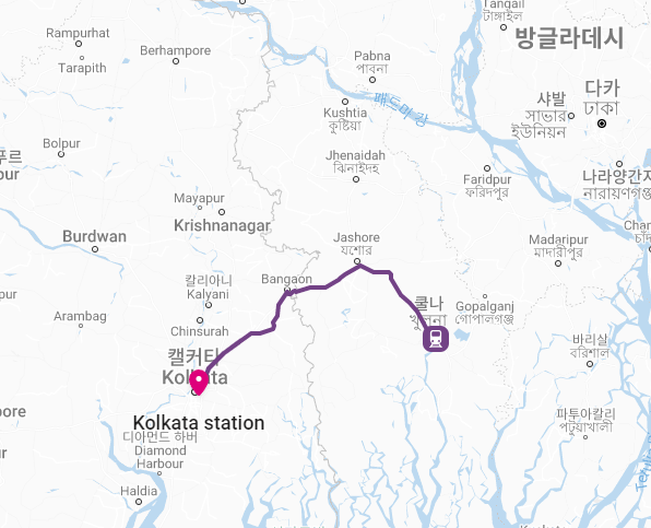 [세계여행 준비] 방글라데시 쿨나에서 캘커타까지의 기차편