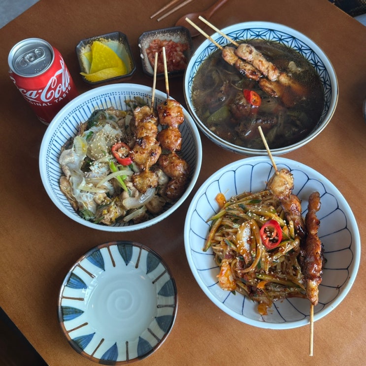  숯불 꼬치와 함께 하는 핫플 광주 동명동 맛집 대림국수