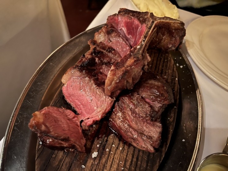 [뉴욕 맛집] 킨스 스테이크 하우스(Keens Steakhouse) | 미국식 정통 스테이크