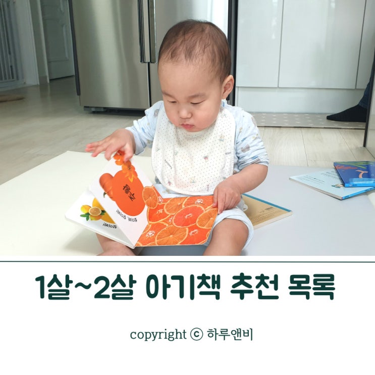  1살에서 2살 아기책 추천 목록 및 독서기록 대공개