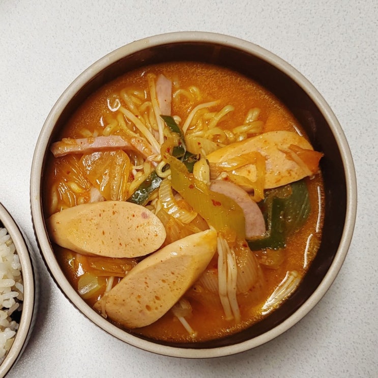  맛있는 밀키트 백종원 제주 돼지 부대찌개 자취생요리로 추천