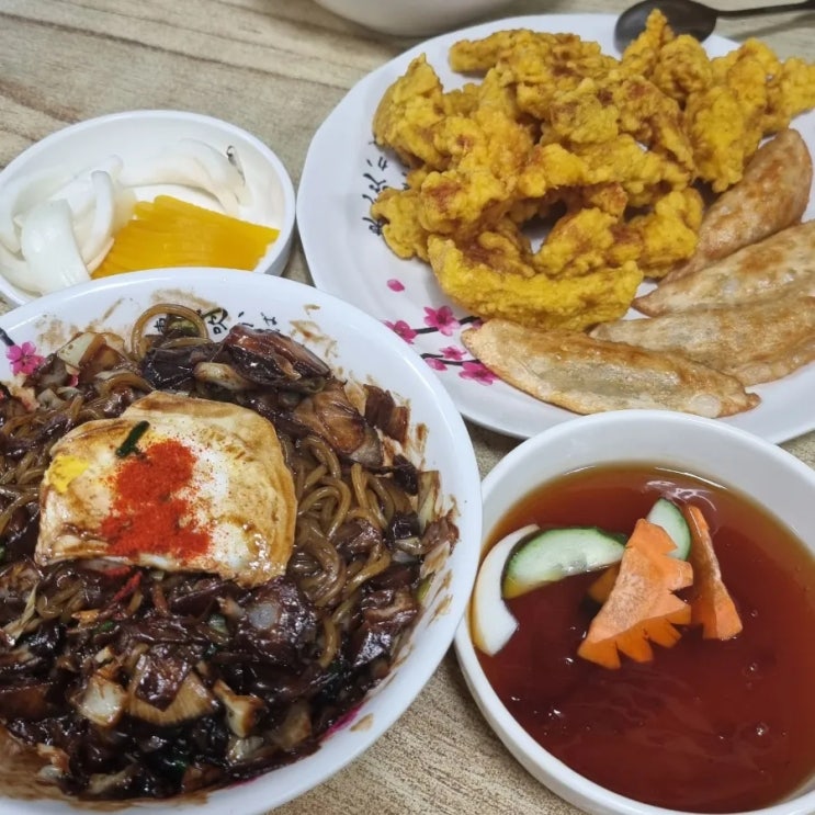  광주 화정동 일품향 중국집 맛집 간짜장&탕수육 내돈내산 솔직후기