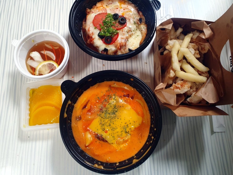  경찰병원 맛집 몬스터탕수육 김피탕 로제떡볶이 탕수육 맛집