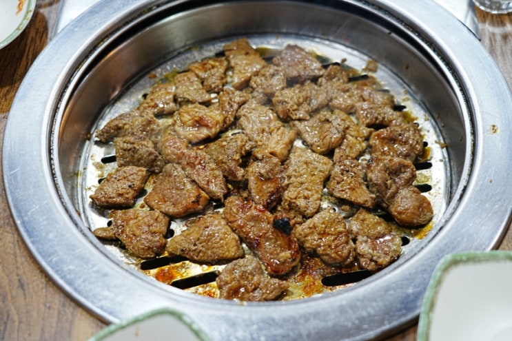  평내동 호평동 맛집 60명 단체회식 가능한 식당 봉정가든. 한돈 생오겹살에 양념돼지갈비 대박!!