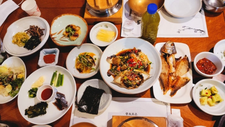  계룡산 맛집 가화 동학사 한정식 후기
