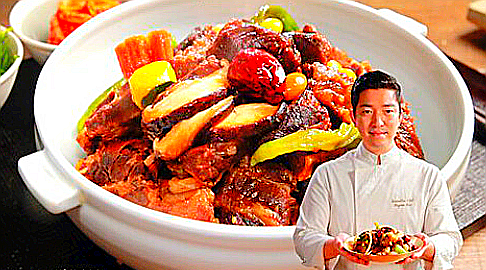  소담찬 김호윤 셰프 뼈없는 황제갈비찜