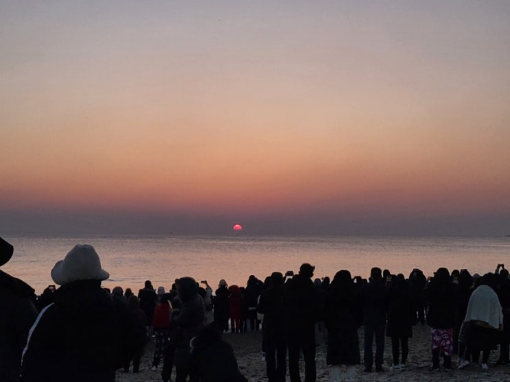2023년을 준비하면서 주저리주간일기 / 23년1월1일 낙산해변 해돋이