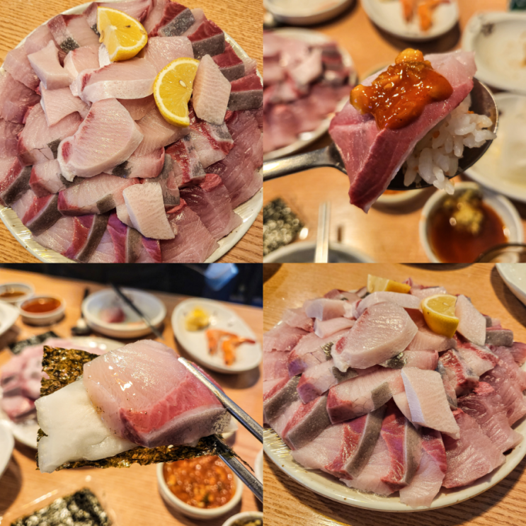  홍대 방어회 평일 웨이팅 후기 '바다회사랑' (우리바다수산 비교)
