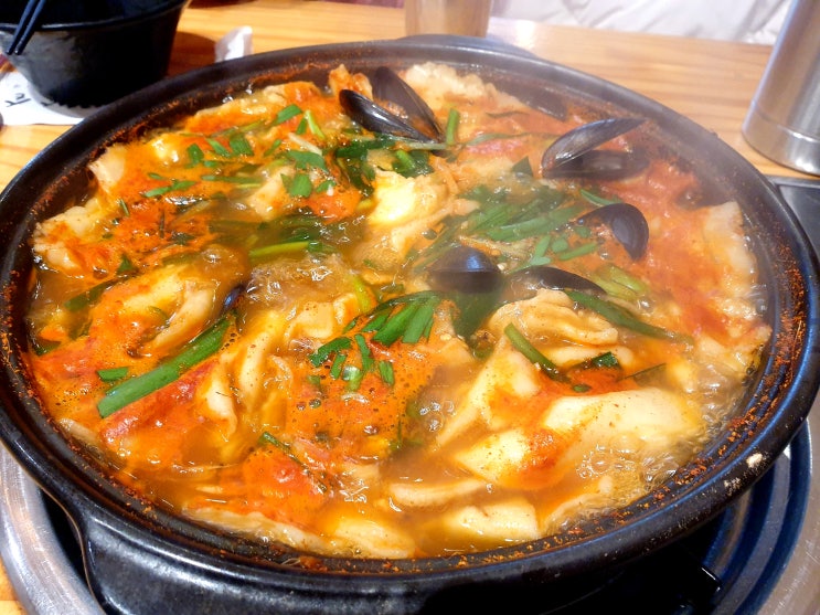  [죽동 맛집]오한순손수제비:민물새우가 들어간 특별한 손수제비