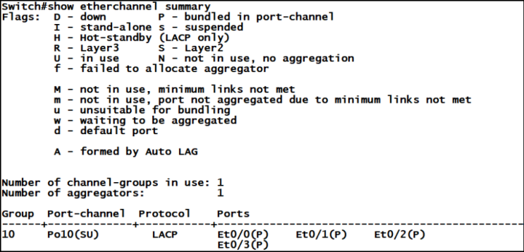  [Link Aggregation] 명령어(Cisco)