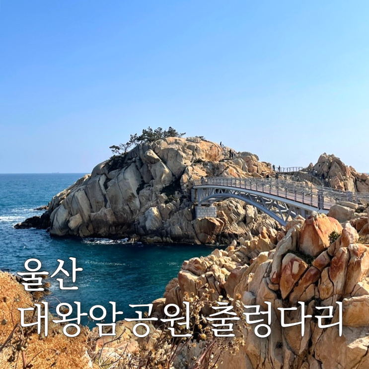  울산 동구 놀거리 대왕암공원 출렁다리 해돋이 명소