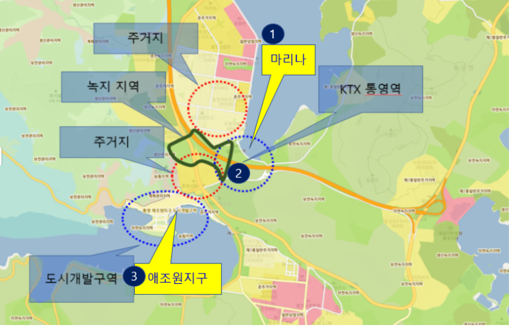  (임장 후기) KTX 통영역, 애조원 개발 지구...22.12