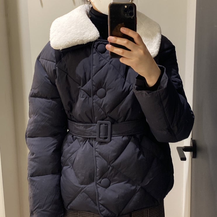  미쏘 숏패딩 예쁜 여성경량패딩