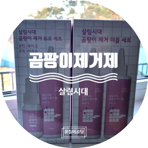 습기나 결로현상의 곰팡이로부터 해방되자 화장실곰팡이제거/욕실곰팡이제거 "살림시대 곰팡이 제거 듀오"