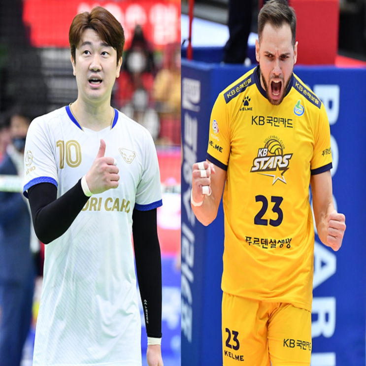 우리카드 KB손해보험, V리그 남자배구 1월 3일 경기예상(우카KB, KB우카, 아가메즈 나경복 송희채 비예나 황경민 신승훈)