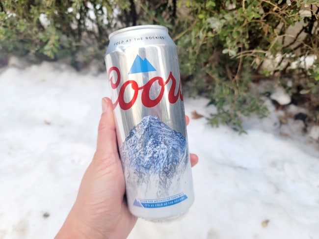 겨울에 어울리는 쿠어스맥주 (coors) 편의점맥주 추천