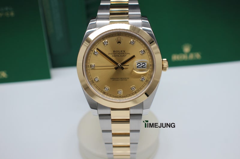 롤렉스 시계 데이저스트 41MM 텐포인트 콤비 신형 126303