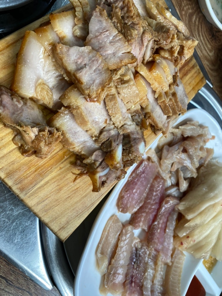  [제주도 맛집] “할망네 돔베고기” 제주돔베고기와 홍어 삼합! 제주막걸리랑 꿀조합! 외도 맛집추천!