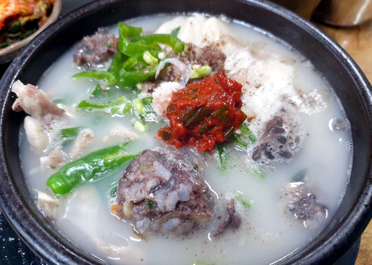  [유성 맛집]천리집:손수만든 순대와 내장이 들어간 순대국 맛집