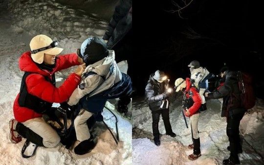 20 아들 업고 한라산 오른 이시영 “무거워 죽을 뻔했지만… 고마워”