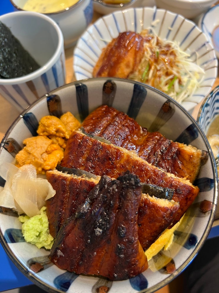  분당 정자동 히타히타식당 - (구)스시아오이 자리 카이센동 전문점 사케동 우나기동 우니동 맛집
