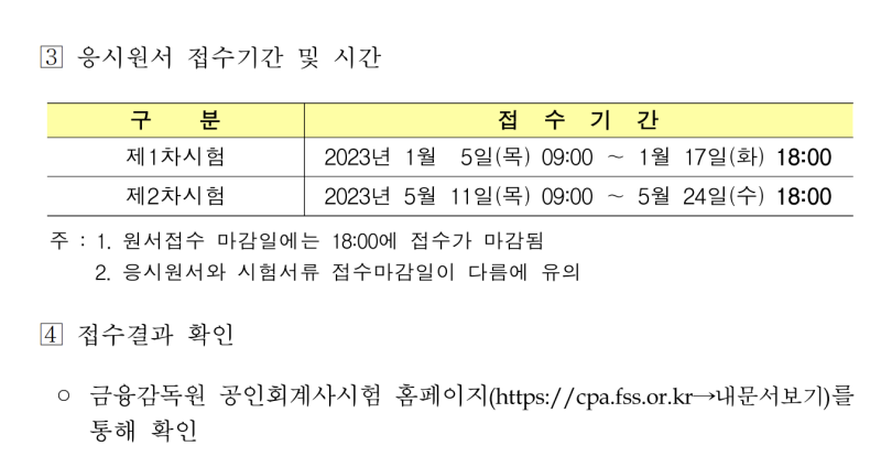공인회계사 1차/2차 시험일정(2023)ㅣCPA 응시자격&과목 난이도&합격률(Ft.연봉)