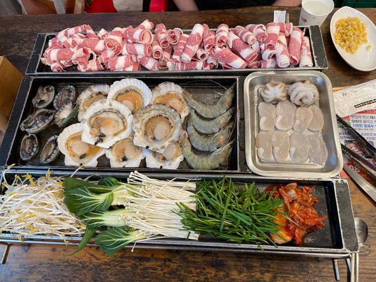  [대천맛집] 키조개삼합이 맛있는 해물창고 다녀온 후기