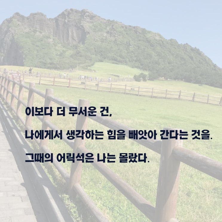  생각의 힘, 헛똑똑이가 사는 법