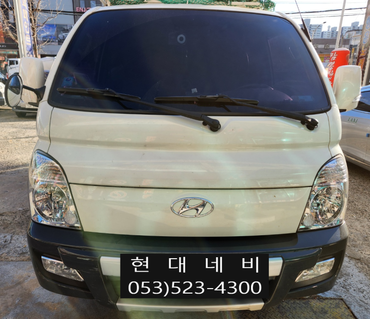  대구 포터2 순정네비게이션 전원불량 블랙아웃 수리