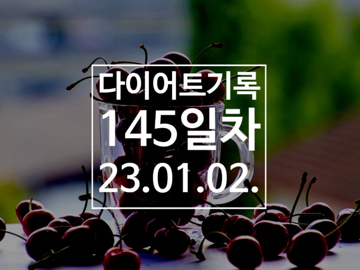  [다이어트기록DAY145] 감량은 하지 않고 있는... 하지만 월요일이니까 헬스장 출근!