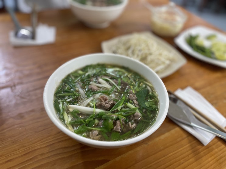  베트남여행️ 나트랑 로컬 쌀국수 맛집 Pho Bo Ha Noi