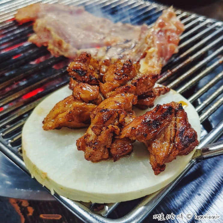 영등포역 맛집, 웨이팅 보람 있었던 돼지갈비 부일숯불갈비