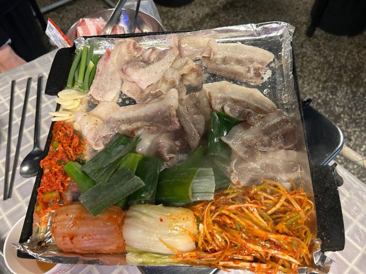 냉삼 맛집 잠수교집 성수 후기