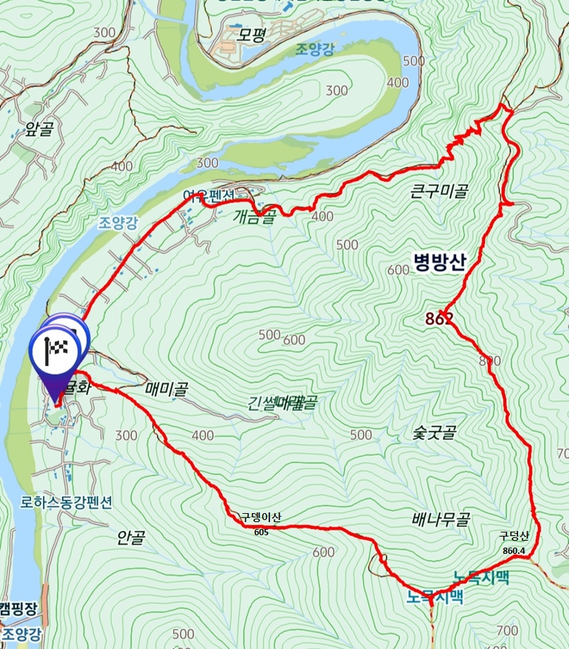 구뎅이산 사진 1