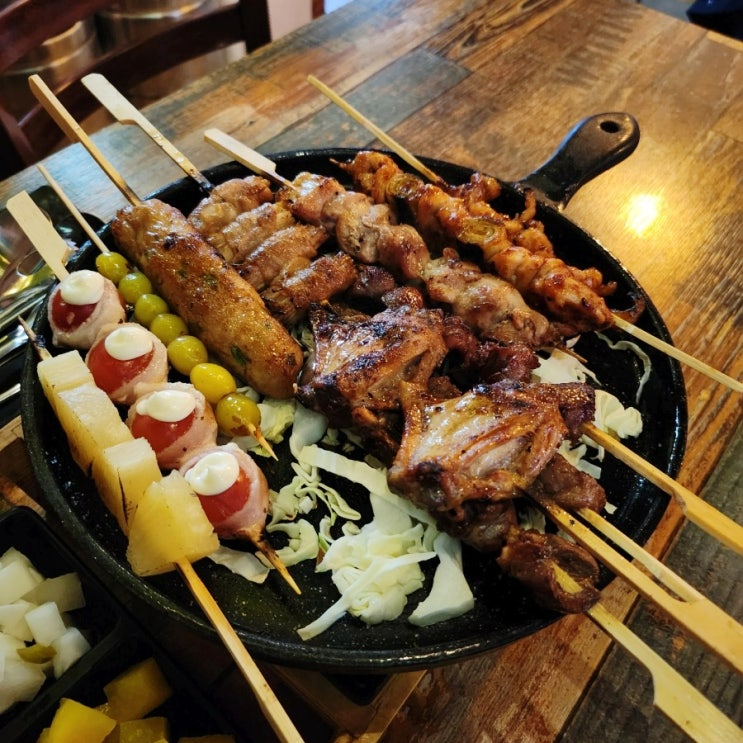 수지구 맛집 성복역 인근 늦게까지 하는 술집으로 제격이었던 꼬쟁이